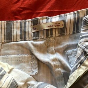 Shorts midi low rise